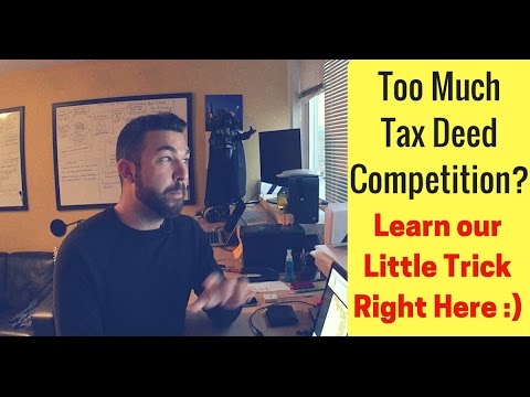 Too Much Tax Deed Competition? Do This (TLTV Ep 30)