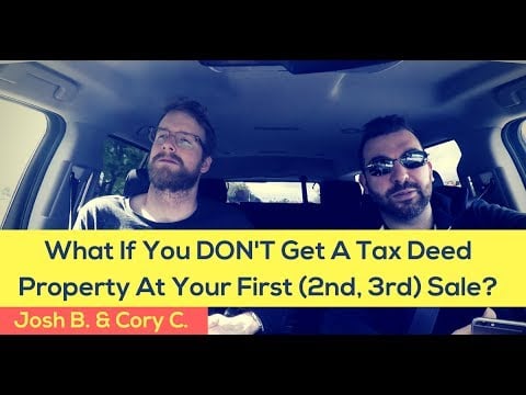 Tax Deed Investors: Don't Be Disappointed If You Don't Get A Property
