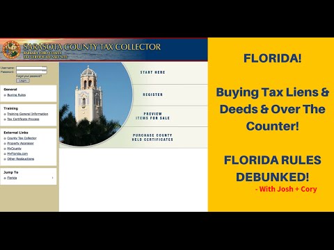 Investing In Florida: Tax Liens & Deeds Walkthrough (TLTV Ep: 10)