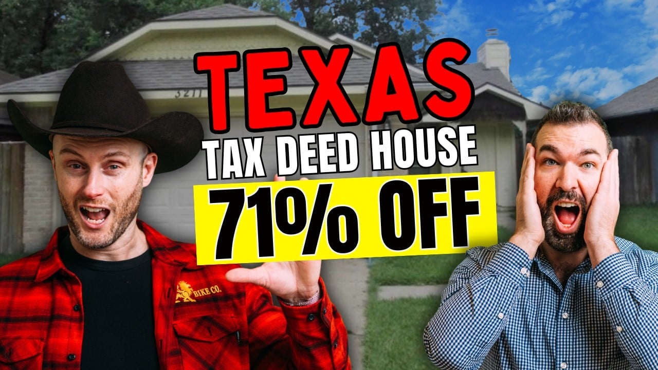 Buy Cheap Texas Tax Deed Houses (71% Off?)