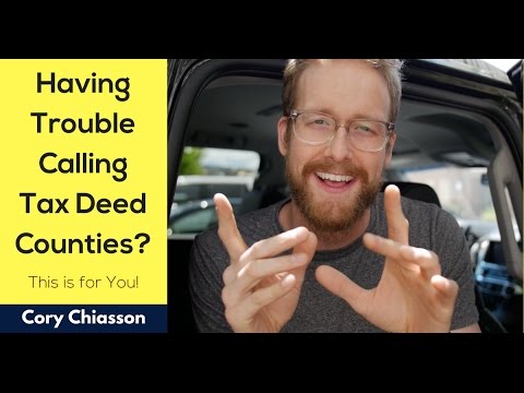 Asking Questions At Tax Deed Sales....(And Why You Should Call The Counties!) [TLTV]