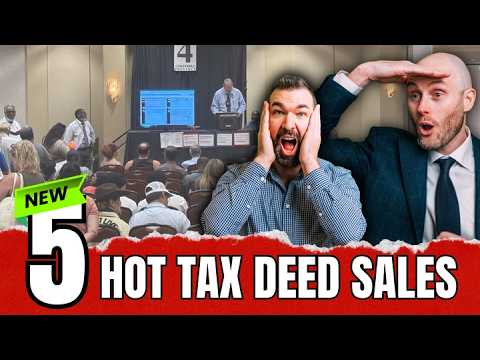 5 Hot New Tax Deed Sales To Attend  (ASAP)