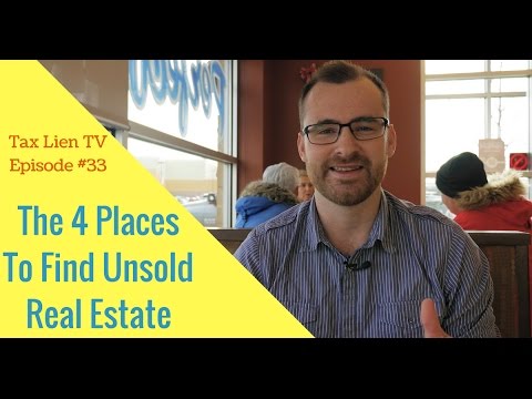 The 4 Places To Find Unsold Real Estate (TLTV 33)