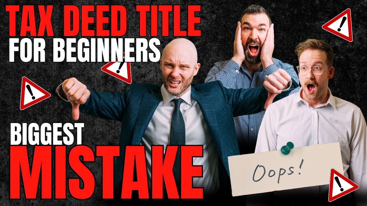Tax Deed Title For Beginners _ Biggest Mistakes