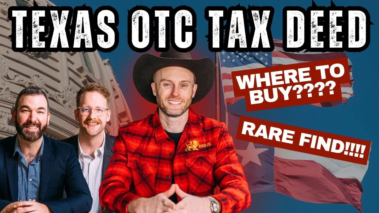 Where To Buy Over-the-Counter Texas Tax Deeds! (Rare Find)