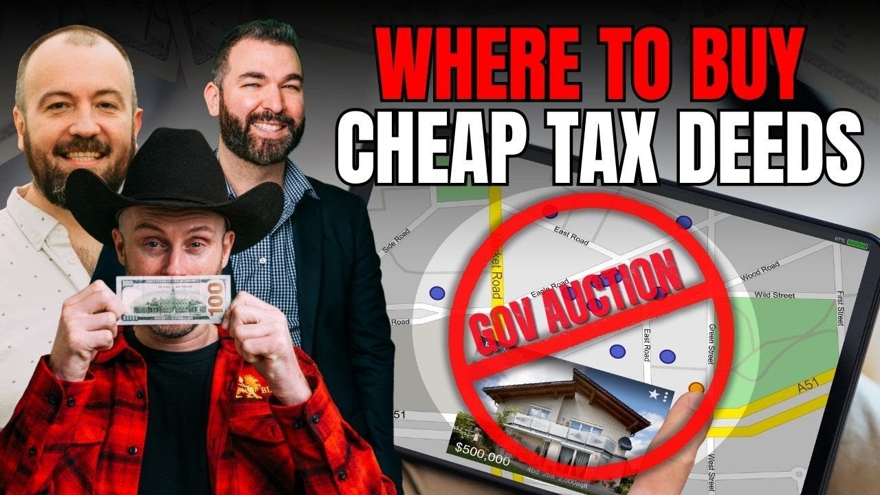 Where To Buy Cheap Tax Deeds! Gov Auction Hack