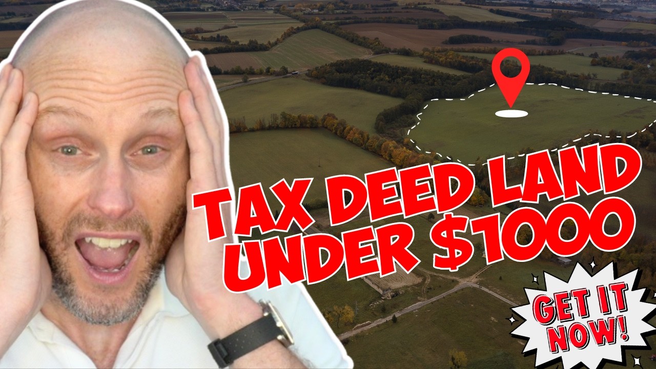 Buy Tax Deed Land for Under $1,000 – Get Yours Here