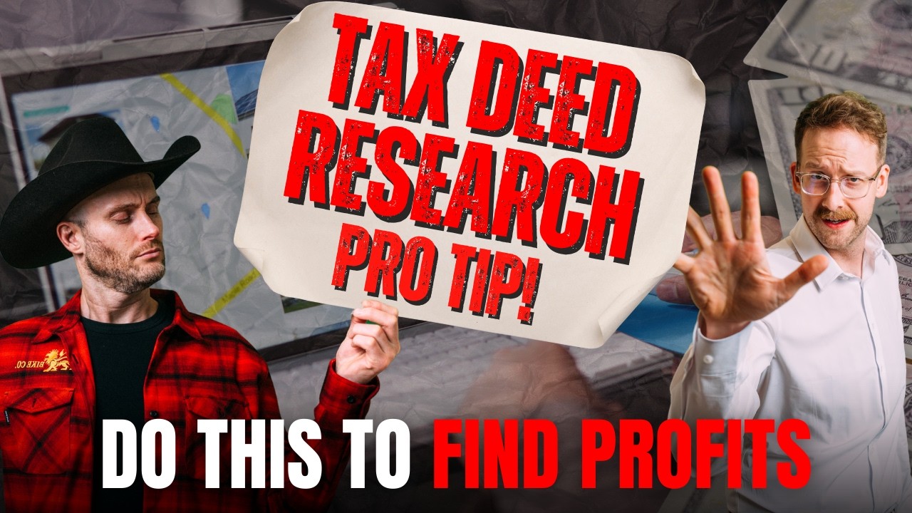 Tax Deed Research Pro Tip! Profits Unleashed