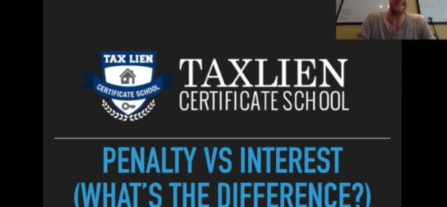 Tax Lien School Will You Get 18%? Or Just 1.5% Return On Your Investments?