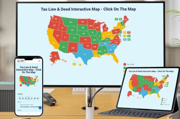 Tax Lien Certificate School Interactive Map