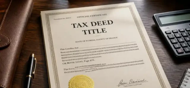 Tax Deed Title